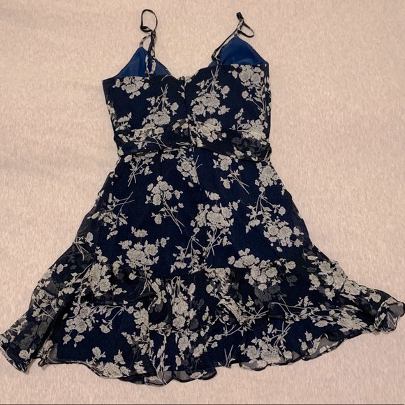 🙏🏼 Saints + Secrets Navy Blue Mini Dress 🙏🏼 - Picture 9 of 10